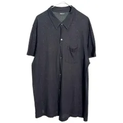 DKNY ダナキャランニューヨーク シースルーシャツ ブラック(メンズ XL)中古 古着 Y3573のサムネイル