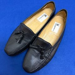 モレスキーMORESCHIタッセルレザーローファービジネスドレスシューズ茶