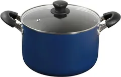 訳あり (箱入り)LIV PLUS 極深 IHキャセロール 24cm ブルー NQ-0265 両手鍋【北海道/沖縄/離島発送不可】のサムネイル