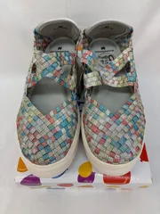 【新品未使用・箱・タグ付き】ゴムゴム　厚底ゴムメッシュクロススニーカーCandyMix(7101)のサムネイル