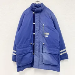 ELLE HOMME　エル・オム　中綿ジャケット　青　ブルー　Lサイズ　古着のサムネイル