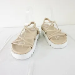 オフオン ofuon ストラップサンダル ベージュ M *T153のサムネイル