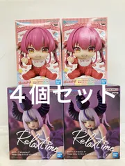 未開封 ホロライブ ラプラス・ダークネス 宝鐘マリン フィギュア 各種４個セット LF6778 f107