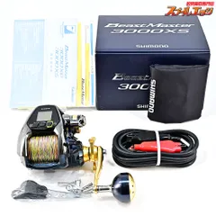 【シマノ】 16ビーストマスター 3000XS 使用距離109.5km 使用196時間