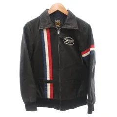 ショット SCHOTT ライダースジャケット レザー 革ジャン ジップアップ レザー S 黒 ブラック /FF ■GY74のサムネイル