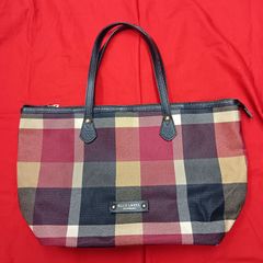 BLUE LABEL CRESTBRIDGE トートバッグ チェック柄 - メルカリ