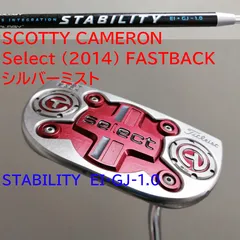 SCOTTY CAMERON(スコッティキャメロン) Select (2014) FASTBACK シルバーミスト パター STABILITY EI・GJ-1.0シャフト装着のサムネイル
