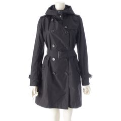 美品 BURBERRY LONDON ショートトレンチ 38 黒 ノバチエック - メルカリ