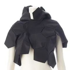 コムデギャルソン 多面体 変形 FOOTBALL TOPS フーデッド ベルクロ トップス GC-J040 ブラック S【中古】のサムネイル