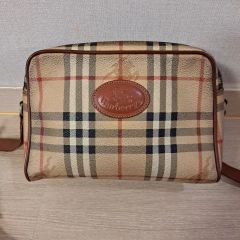 希少✨BURBERRY ホースロゴ カメラバッグ ショルダーバッグ バーバリー