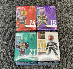 鴨096【内袋未開封】CONVERGE MOTION 仮面ライダー 4点セット ファイズ/カイザ/ゼロノス(アルタイルフォーム)/ファイズ(アクセルフォーム)