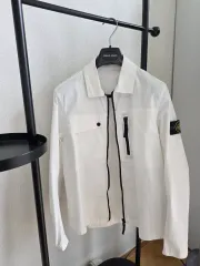 STONE ISLAND 白 ジップアップ ジャケット Mのサムネイル