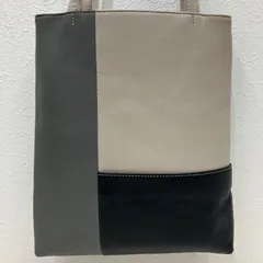 4886　【美品】　MOTHERHOUSE　マザーハウス　リンネ　ブロック　トート　トートバッグ　レザー　レディース　パッチワークのサムネイル