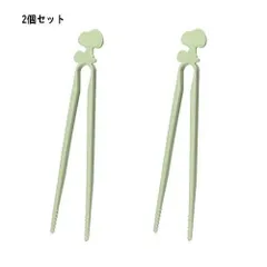 新品未開封 新品未使用 （ポスト投函送料無料）（2本セット）スナックトング スヌーピー ピスタチオ 352993 ピーナッツ お菓子専用トング 錦化成のサムネイル