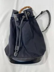 [七重浜85-3-080616nh] GUCCI グッチ オールドグッチバンブーワンショルダー[中古] [レディース]のサムネイル