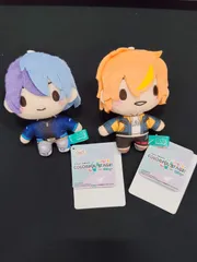2606181 プロジェクトセカイ　プロセカ　ふわぷちマスコット　東雲彰人　青柳冬弥　2種セット