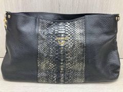 極美品 JRA認定 Crystal Reptiles パイソン ショルダーバッグ - メルカリ