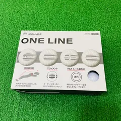 181 未使用品 TOBUNDA ONE LINE WHITE GRAY ゴルフボール 送料無料 匿名配送のサムネイル