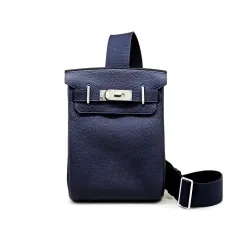 エルメス バーキン HAC アドゥ ブルユーニュ トゴ シルバー (U) UBY236CTのサムネイル