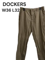 DOCKERS パンツ W36 L32 カーキ　1278のサムネイル
