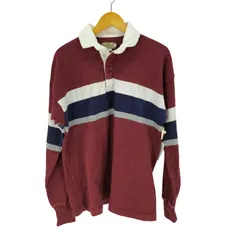 エルエルビーン L.L.Bean USA製  ボーダーラガーシャツ メンズ import：L のサムネイル