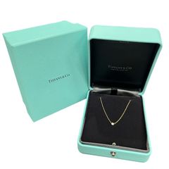鑑定書付】ティファニー バイザヤード ネックレス 0.27ct K18YG - メルカリ