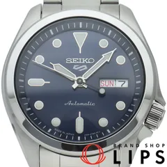 セイコー 5スポーツ メンズ時計 SBSA043/4R36-08L0  SS メンズ時計 ブルー 仕上げ済  美品 【中古】