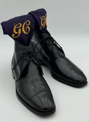 ジョージクレバリー  George Cleverley チャッカブーツ UK7E 目安25.5cm 袋付のサムネイル