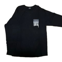 GOODENOUGH gロゴ チェッカーフラッグ 長袖Tシャツ - メルカリ