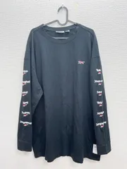 36. Reebok CLASSI  リーボック長袖Tシャツ ブラック　2XO 大きいサイズのサムネイル
