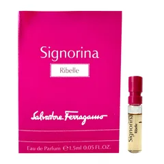 フェラガモ SALVATORE FERRAGAMO シニョリーナ リベレ SIGNORINA RIBELLE オードパルファム EDP SP 1.5ml 【お試し バイアル チューブサンプル】のサムネイル