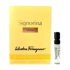フェラガモ SALVATORE FERRAGAMO シニョリーナ リベラ SIGNORINA LIBERA オードパルファム EDP SP 1.5ml 【お試し バイアル チューブサンプル】のサムネイル