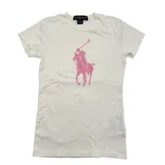 【Mサイズ】ラルフローレン ピンクポニー Tシャツ ビッグポニー レディース Y2K RALPH LAURENのサムネイル