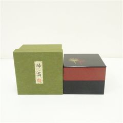 未使用品】 若松 菓子器 4個セット 菓子箱 山田平安堂 - メルカリ
