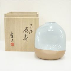 sghr スガハラガラス TSUBO アクアブルー 花瓶 希少美品✨️ - メルカリ