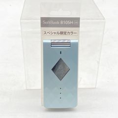 SoftBank SHARP 810SH Blue Mobile Phone Mockup Model