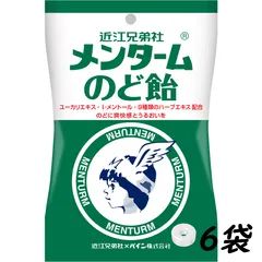 【6袋】Pine メンタームのど飴 80g アメ キャンディー 飴 パインのサムネイル