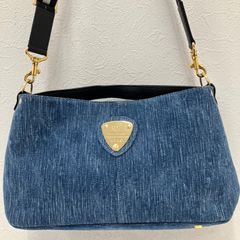未使用アタオ ブーブー デニム 2way ショルダーバッグ お財布