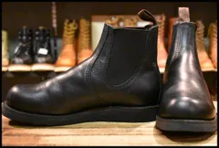 【8.5D 美品 23年】レッドウィング 3194 クラシックチェルシー サイドゴア ブラック ハーネス 黒 ブーツ redwing HOPESMORE【GF196】のサムネイル
