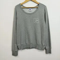 Russell Athletic ラッセルアスレティック トレーナー スウェット ワンポイント ロゴ プリント カジュアル 古着 F495のサムネイル