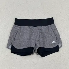 S ミズノ 2IN1 ランニング マルチ ポケット ショーツ ハーフパンツ 0617のサムネイル