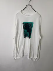 S00398　FLAGSTUFF｜フラグスタフ｜BEAUTY&YOUTH｜ビューティアンドユース｜Tシャツ｜半袖Tシャツ｜コットン｜COTTON｜ホワイト｜WHITE｜白｜XL｜ストリート｜アメカジ｜グラフィックT｜オーバーサイズ｜Y2K｜90S｜古着｜USAのサムネイル