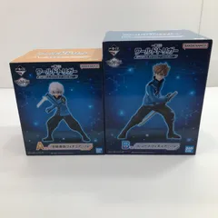 【中古美品】 一番くじ ワールドトリガー 境界を超えろ、それぞれのゴールのために！ A賞 空閑遊真フィギュア B賞 ヒュースフィギュア 2点セット 未開封 箱イタミあり 【051-260618-ti-05-tag】のサムネイル