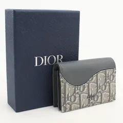 DIOR ディオール ビジネスカードホルダー サドル 2ADCH166YKS 名刺入れ/ディオールオブリーク【中古】 メンズのサムネイル