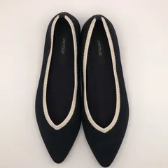 タ　UNTITLED　アンタイトル　リサイクルニットパンプス　24.5cmのサムネイル