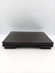 L588」長期保管品 唐木 花台 盆栽台 飾り台 茶道具 重厚 2026年最新