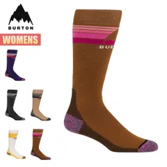 バートン 靴下 レディース 25-26 Burton ウィメンズ エンブレム ミッドウェイト ソックス W26JP-100691 Womens Emblem Midweight Socks スノーボードソックス 厚手 くつ下 くつした スノボ 正規品のサムネイル