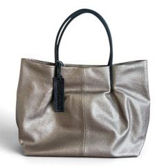 Moronero イタリア製 本革 2WAY レザートートバッグ ゴールド - メルカリ