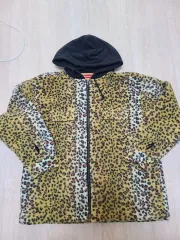 Supreme ヒョウ柄フリースジャケット xlのサムネイル