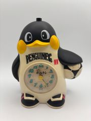 リズム時計工業 イワトビペンギン目覚まし時計 置き時計 おしゃべり